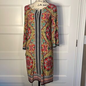 Laundry multi-colored dress size 8